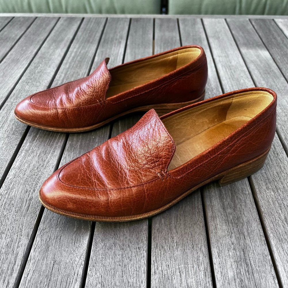 Madewell Brown Leather Loafers